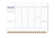 Load image into Gallery viewer, A-Journal Family Planner 2025 – Coral Circle
