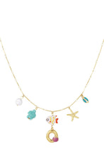 Load image into Gallery viewer, Happy Initials ketting met bedels

