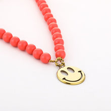 Afbeelding in Gallery-weergave laden, Kralen Ketting met Happy Face - Verschillende Kleuren
