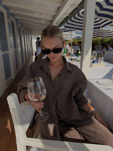 Load image into Gallery viewer, Lois blouse geruit - verschillende kleuren
