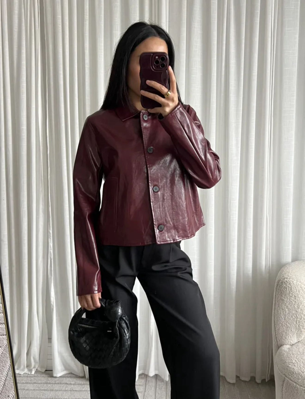 Nikki Jacket Bordeaux