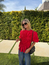 Load image into Gallery viewer, Anna Tie Top - Verschillende Kleuren
