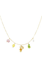 Load image into Gallery viewer, Happy Initials ketting met bedels
