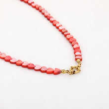 Load image into Gallery viewer, Zomer hartjes ketting - Verschillende Kleuren

