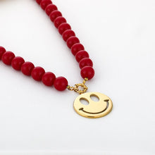 Afbeelding in Gallery-weergave laden, Kralen Ketting met Happy Face - Verschillende Kleuren
