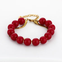 Load image into Gallery viewer, Kralen Armband met Snake Armband - Verschillende Kleuren
