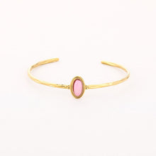 Load image into Gallery viewer, Natuursteen Bangle BOHO - Verschillende Kleuren
