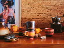Afbeelding in Gallery-weergave laden, 70s Ceramics: Koffie Mokken Brazil (set van 4)
