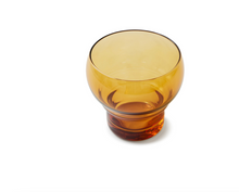 Load image into Gallery viewer, 70s Glassware: Bulb Glasses Amber (Set of 4)
