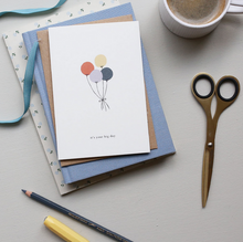 Load image into Gallery viewer, Kaart Balloons (it&#39;s your big day)
