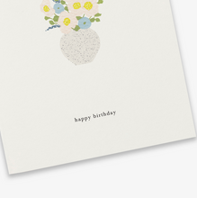 Load image into Gallery viewer, Card Birthday flowers (happy birthday)
