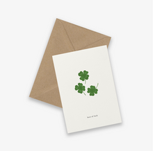 Load image into Gallery viewer, Card Clover (best of luck)

