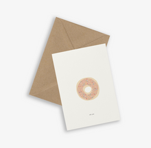 Load image into Gallery viewer, Card Donut (oh you)
