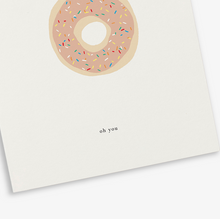 Afbeelding in Gallery-weergave laden, Kaart Donut (oh you)
