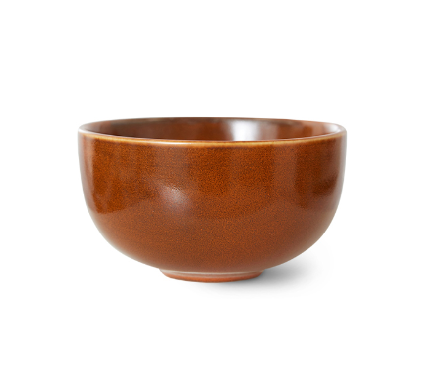 Chef ceramics: Kom, Donker Oranje
