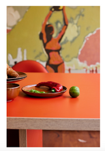 Afbeelding in Gallery-weergave laden, Chef ceramics: Diner Bord, Donker Oranje
