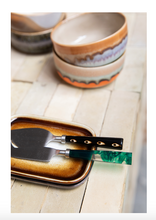 Load image into Gallery viewer, 70s ceramics: small trays, mojave (set van 2)
