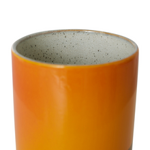 Load image into Gallery viewer, 70s ceramics: storage jar, sunshine
