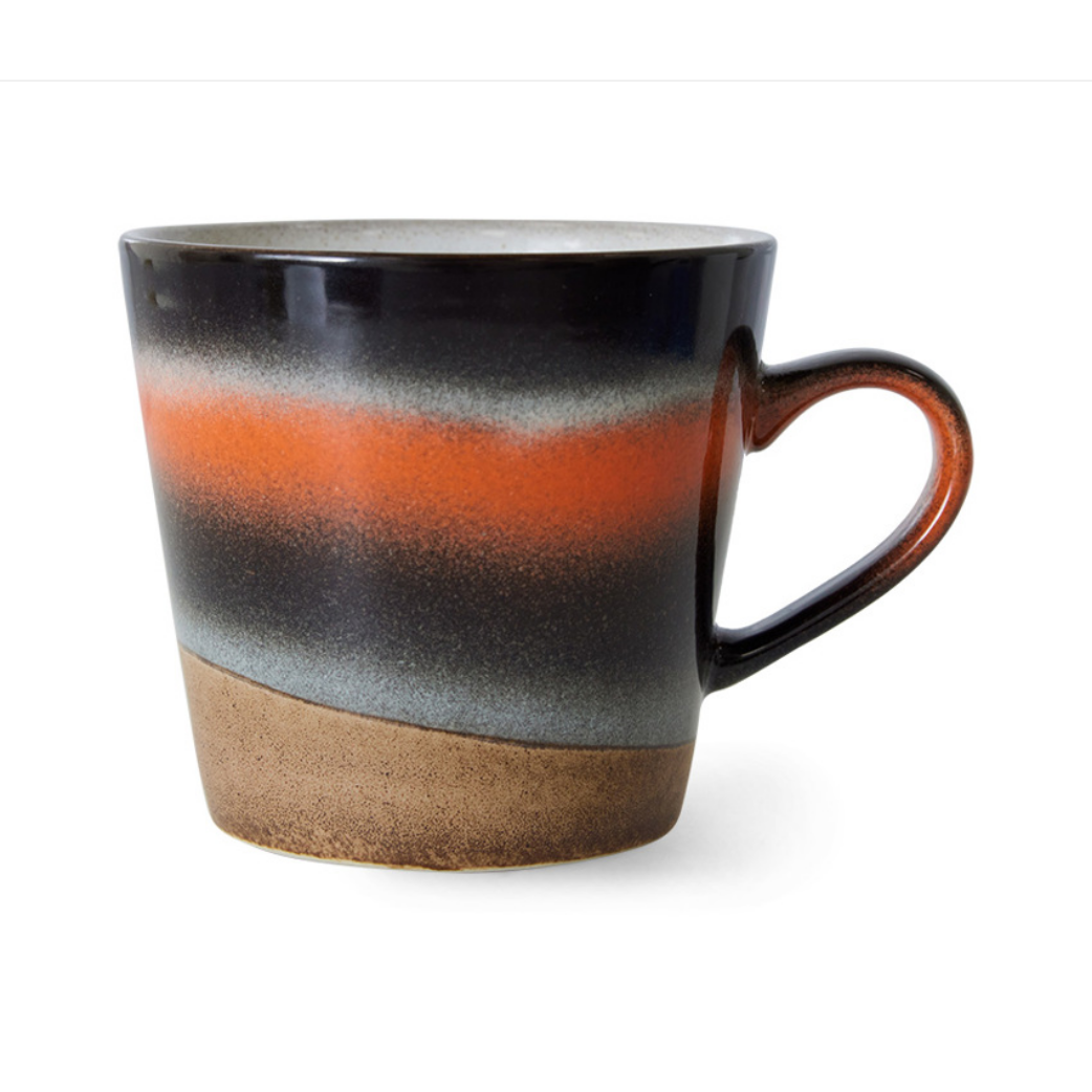 70s ceramics: Cappuccino Mok, Heat