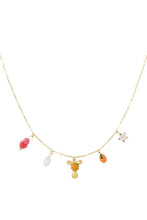 Load image into Gallery viewer, Happy Initials ketting met bedels
