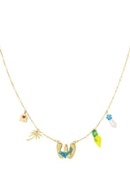 Load image into Gallery viewer, Happy Initials ketting met bedels
