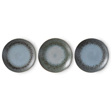 Load image into Gallery viewer, 70s ceramics: dinner plates, mineral (set of 2)
