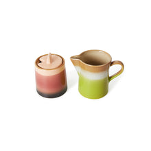 Afbeelding in Gallery-weergave laden, 70s ceramics: Melk Kan &amp; Suikerpot, foreland
