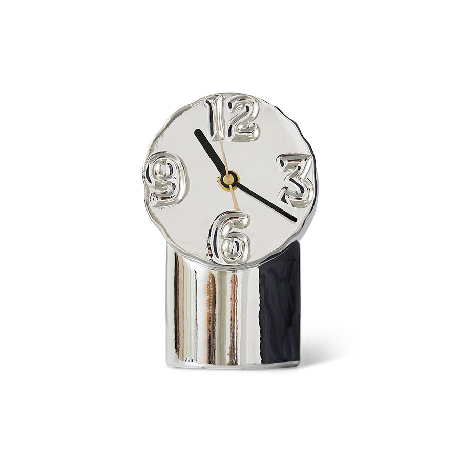 Retro ceramic clock Pink