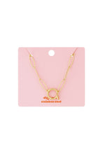 Afbeelding in Gallery-weergave laden, Gouden lus Ketting
