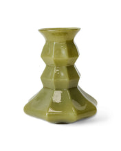 Afbeelding in Gallery-weergave laden, Silhouette glass vase, green
