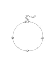 Afbeelding in Gallery-weergave laden, Armband met Gevulde Hartjes - Verschillende Kleuren

