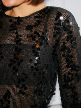 Load image into Gallery viewer, Blake Sequin Blouse
