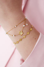 Afbeelding in Gallery-weergave laden, Dubbele Bloem Armband - Verschillende Kleuren
