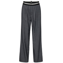 Afbeelding in Gallery-weergave laden, Coco Tailor Pleat Logo Pants Grey
