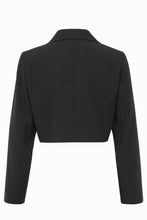 Load image into Gallery viewer, Vida Crop Blazer Black
