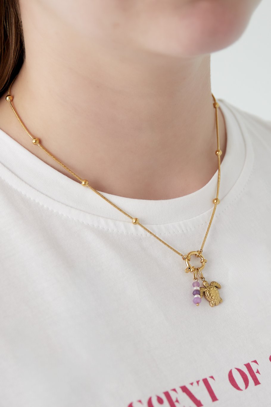 DIY Schildpad Ketting