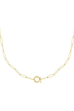 Afbeelding in Gallery-weergave laden, Gouden lus Ketting
