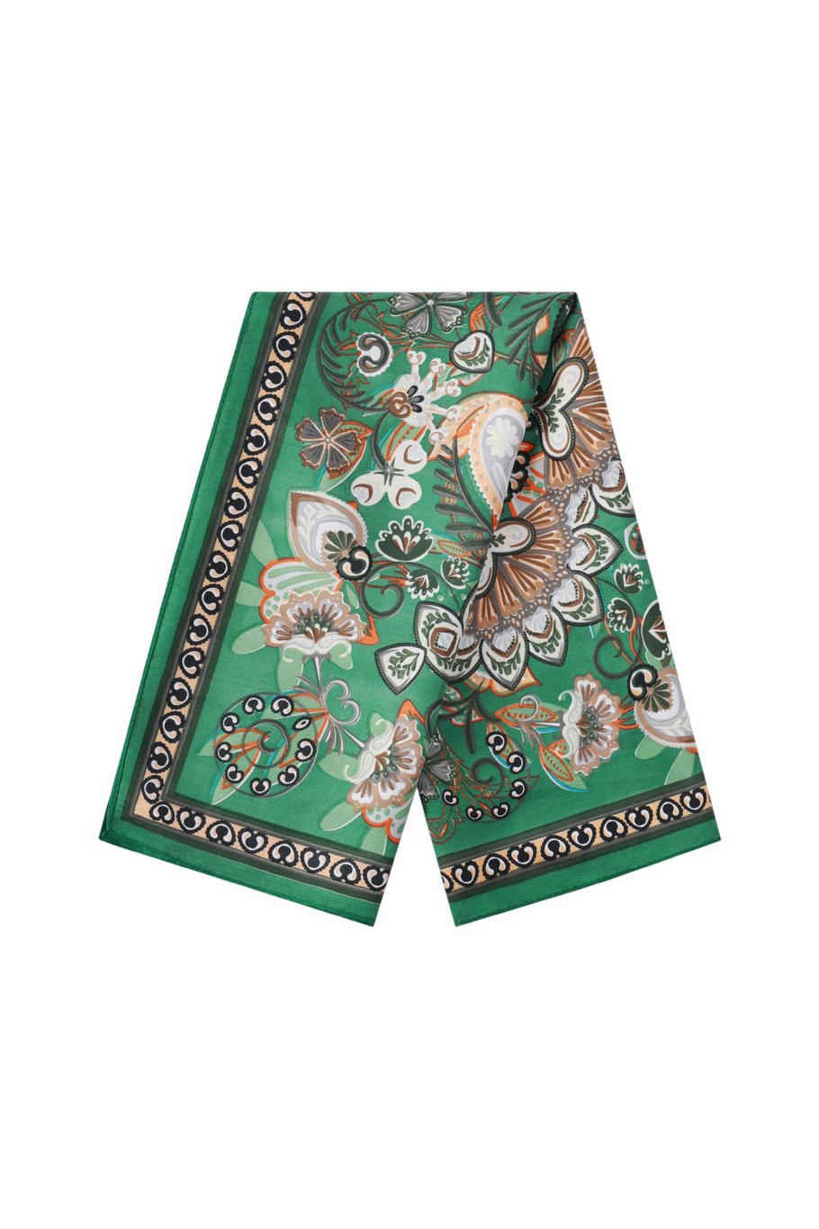 Bloemen Casual Sjaaltje Groen