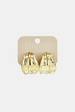 Load image into Gallery viewer, oorringen met Bladmotief
