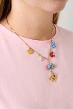 Load image into Gallery viewer, Happy Initials ketting met bedels
