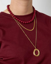 Afbeelding in Gallery-weergave laden, Hangerketting Cirkel Goud
