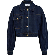 Load image into Gallery viewer, Hering Crop Denim Jacket
