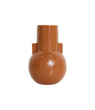 Load image into Gallery viewer, Ceramic Vase Caramel S
