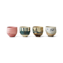 Load image into Gallery viewer, Artist Ceramics: Koffie Mokken Set van 4
