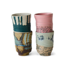 Load image into Gallery viewer, Artist Ceramics: Koffie Mokken Set van 4
