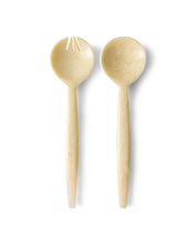 Afbeelding in Gallery-weergave laden, Salade Bestek Vanilla  Set van 2
