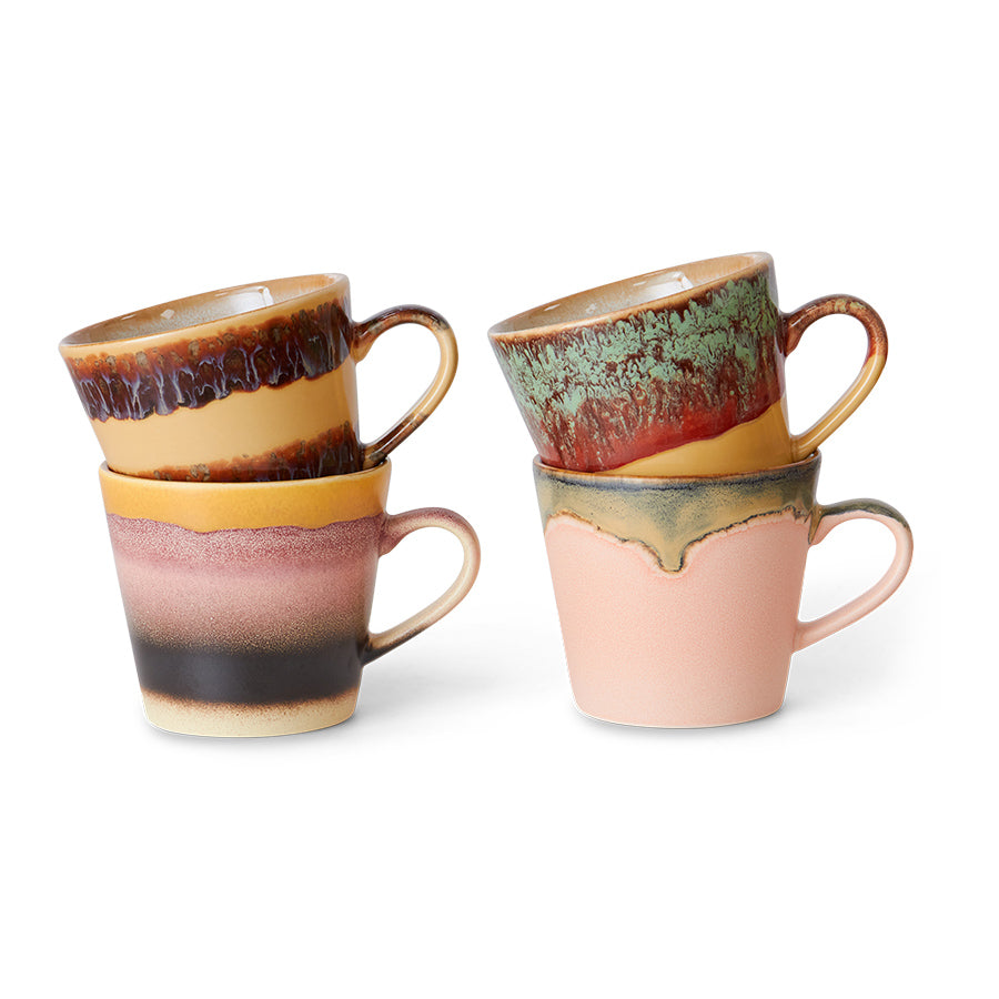 70s Ceramics: Americano Mugs Vista S/4