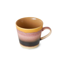 Load image into Gallery viewer, 70s Ceramics: Cappuccino Mug Sunset
