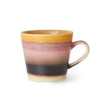 Load image into Gallery viewer, 70s Ceramics: Cappuccino Mug Sunset
