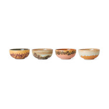 Load image into Gallery viewer, 70s Ceramics: XS Bowls
Marine, set of 4
